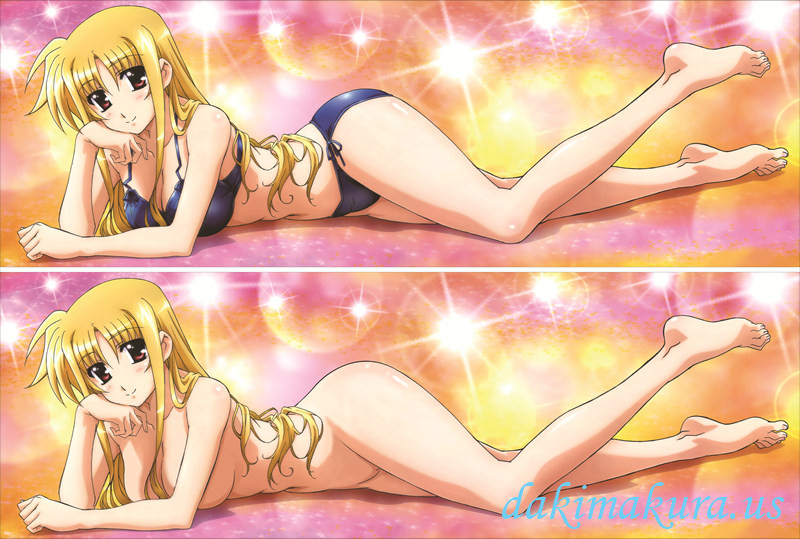 Magical Girl Lyrical Nanoha - Fate Testarossa Anime Dakimakura Pillow Cover